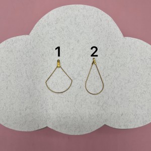 حلقه گوشواره برنجی