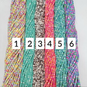 فیمو واشری چندرنگ سایز ۶(۱)