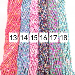 فیمو واشری چندرنگ سایز ۶(۳)