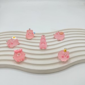 آویز خوک شفاف