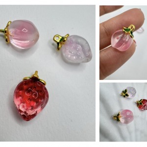 آویز میوه کریستالی