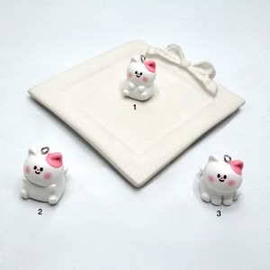 آویز پیشی گوش صورتی