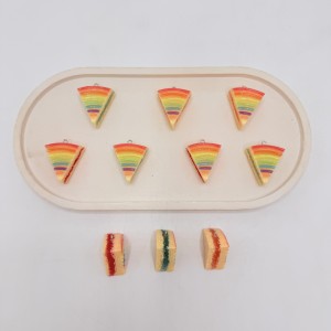 آویز فانتزی کیک رین‌بوی🌈
