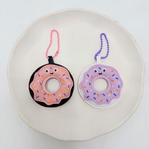 آویز چرم دونات 🍩