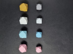 مهره چوبی چند وجهی