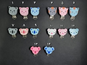 گیره پستونک طرح دار