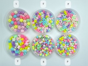 مهره پاستیلی طرحدار (1)