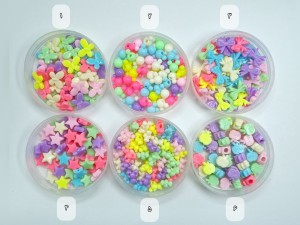 مهره پاستیلی طرحدار (2)