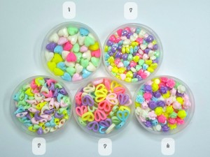 مهره پاستیلی طرحدار (3)