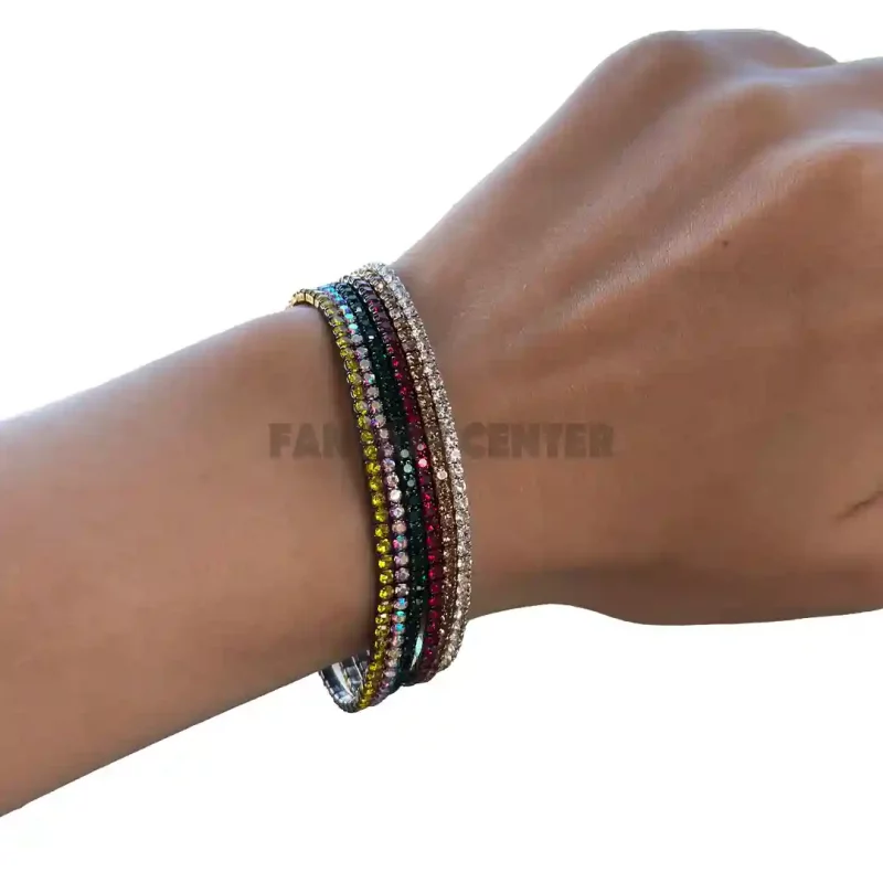 دستبند کشی نگین دار