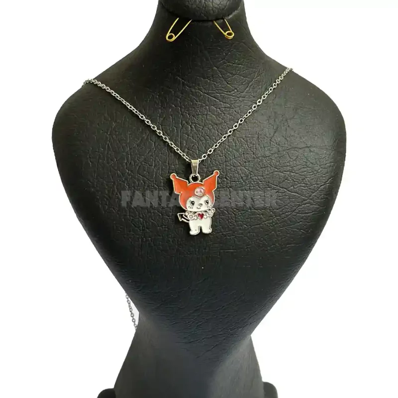 گردنبند استیل کرومی