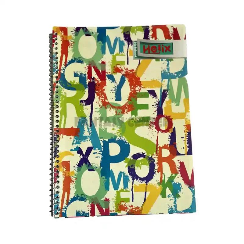 دفتر زبان 40 برگ سیمی