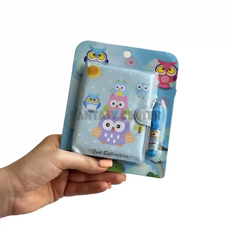 دفترچه یادداشت خودکار دار طرح جغد