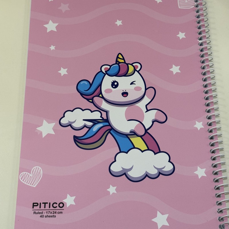 دفتر مشق 40 برگ سیمی طرح تک شاخ