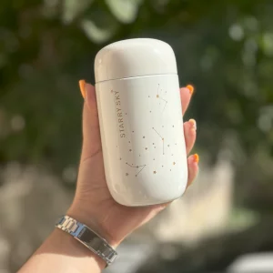 ماگ مسافرتی سفید کوچگ