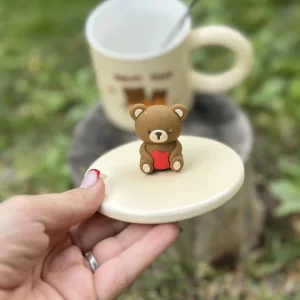 ماگ خرسى سراميكى درب خرسی  سرامیکی
