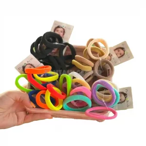 کش سر مو ساده پارچه‌ای