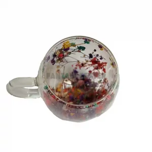 ماگ دوجداره شیشه ای
