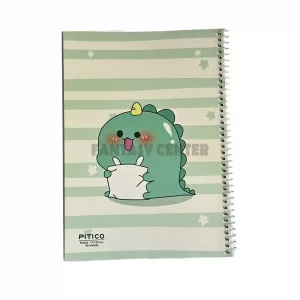 دفتر مشق  ۴۰ برگ طرح دایناسور