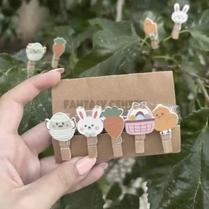 گیره چوبی طرح عید پاک