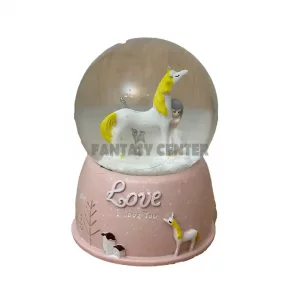 گوى برفی Love طرح تک شاخ