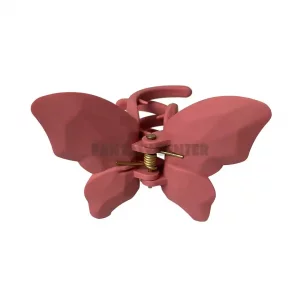 کلیپس شمعی سرخابی پروانه‌ای مات