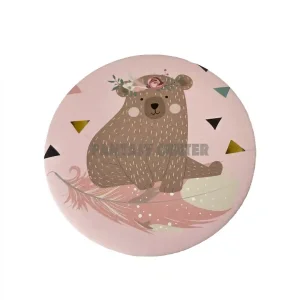 آینه جیبی دو طرفه گرد خرس کیوت