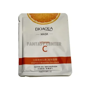 ماسک صورت ورقه‌ای بیوآکوا  ویتامین سی