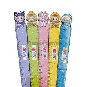 خرید خط‌کش طرح لبوبو  ۱۵ سانت