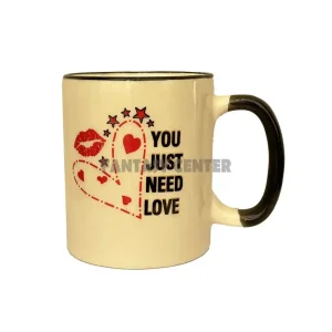 ماگ سرامیکی طرح love