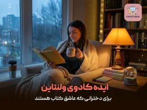 ایده کادوی ولنتاین برای دخترانی که عاشق کتاب (کتابخوانی) هستند