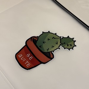 کاور زیپ دار a4 کاکتوس