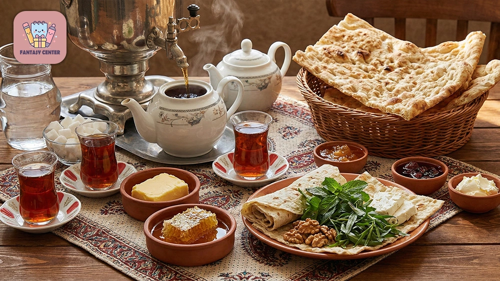 ملزومات میز صبحانه