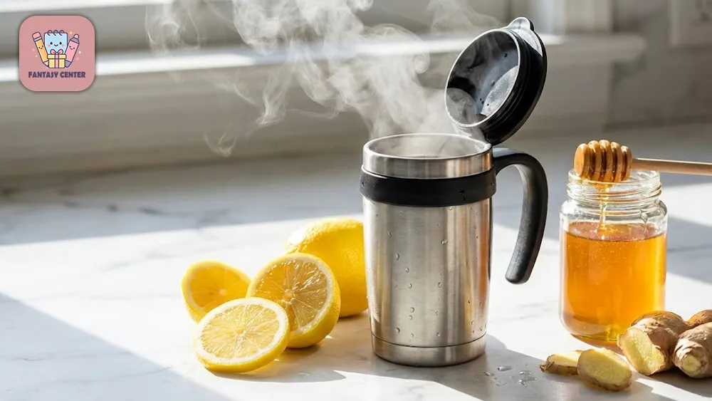 دمنوش زنجبیل، لیمو و عسل