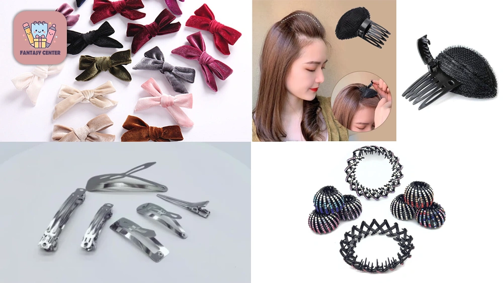 انواع گیره مو کم هزینه