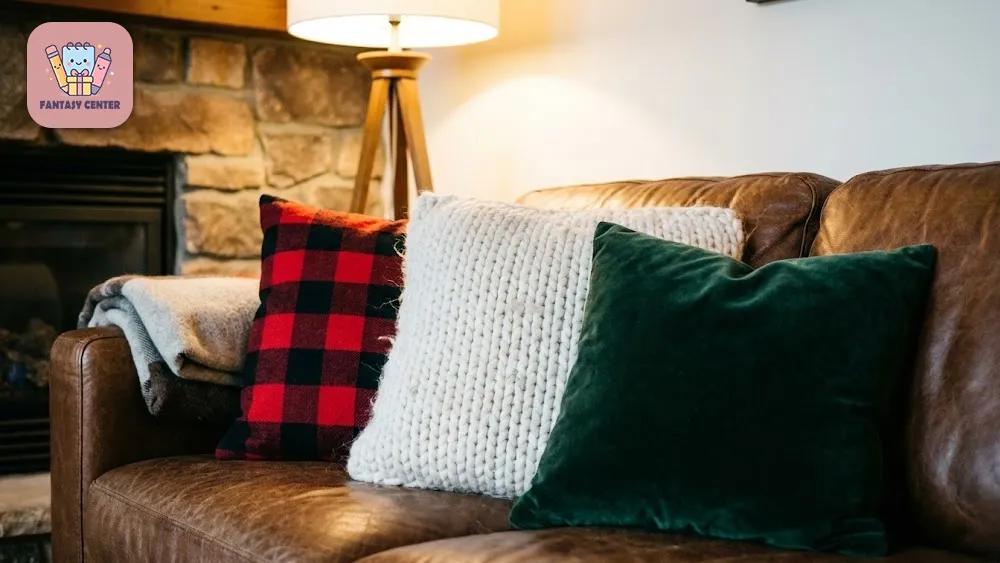 کوسن&zwnj;های بافتنی یا چهارخانه؛ لباس زمستانی مبل&zwnj;ها