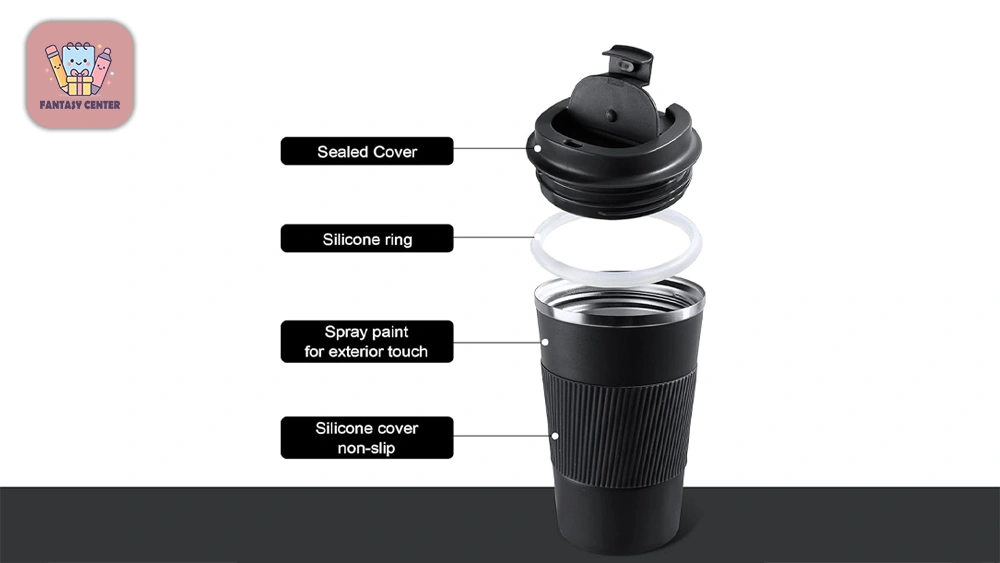 نشتی از محل اتصال دو جداره در تراولماگهای استیل