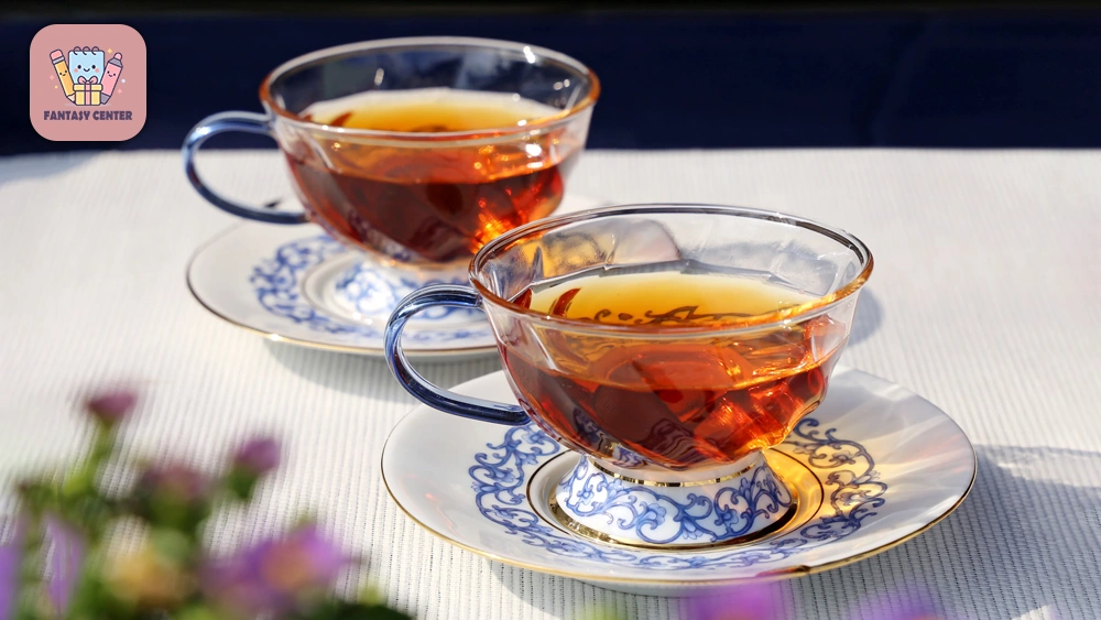 جزئیات فنجان چای