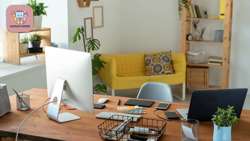 اهمیت داشتن میز کار خانگی مرتب و زیبا