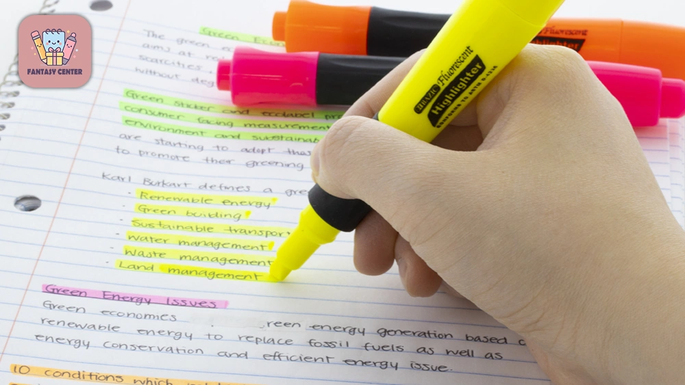 روشهای جلوگیری از خشک شدن نوک هایلایتر