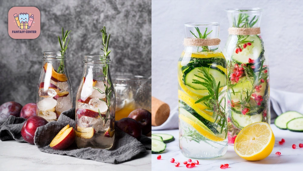 کدوم برای شما بهتره؟ دتاکس واتر یا آب طعم‌دار؟