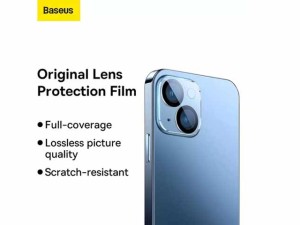 محافظ لنز دوربین آیفون 14 و 14 پلاس بیسوس (پک دو عددی) Baseus 14/14 Plus Lens Film Protector SGQK000702