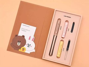 خودکار کودکانه شیائومی KACO LINE FRIENDS Fountain Pen Gift Box