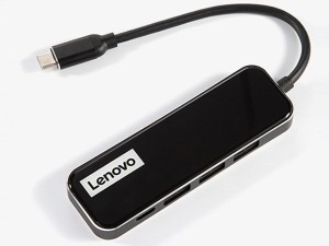 هاب تایپ‌سی با 4 پورت لنوو Lenovo EC04 USB 3.0 HUB Adapter Multi USB Splitter