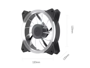 فن خنک کننده کیس اوریکو ORICO CSF-2SY-6P Double Lighting Loops RGB Case Fan with Remoter Controller