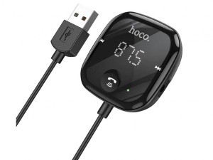 گیرنده خودرو بلوتوث هوکو HOCO E65 Unity car BT FM transmitter FM connection car FM