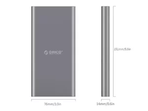 پاور بانک اوریکو Orico T1 10000mAh Power Bank