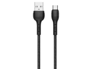 کابل شارژ سریع و انتقال دیتا رسی RECCI RTC-N16C Type-C Fast Charging Data Cable