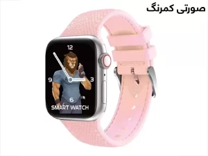 بند سیلیکونی طرح چرم اپل واچ 38 و 40 میلی متر گرین Green Elite Silicone Apple Watch 38/40mm