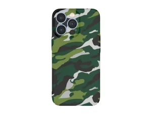 قاب طرح ارتشی آیفون 13 پرو مکس گرین Green iphone 13 Pro Max Camo Case